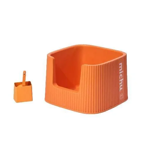 Michu XXL Coral Deluxe Cat Litter Box - Spacious Design - Image 11