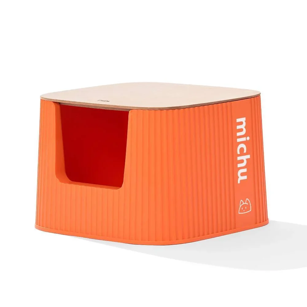 Michu XXL Coral Deluxe Cat Litter Box - Spacious Design - Image 13