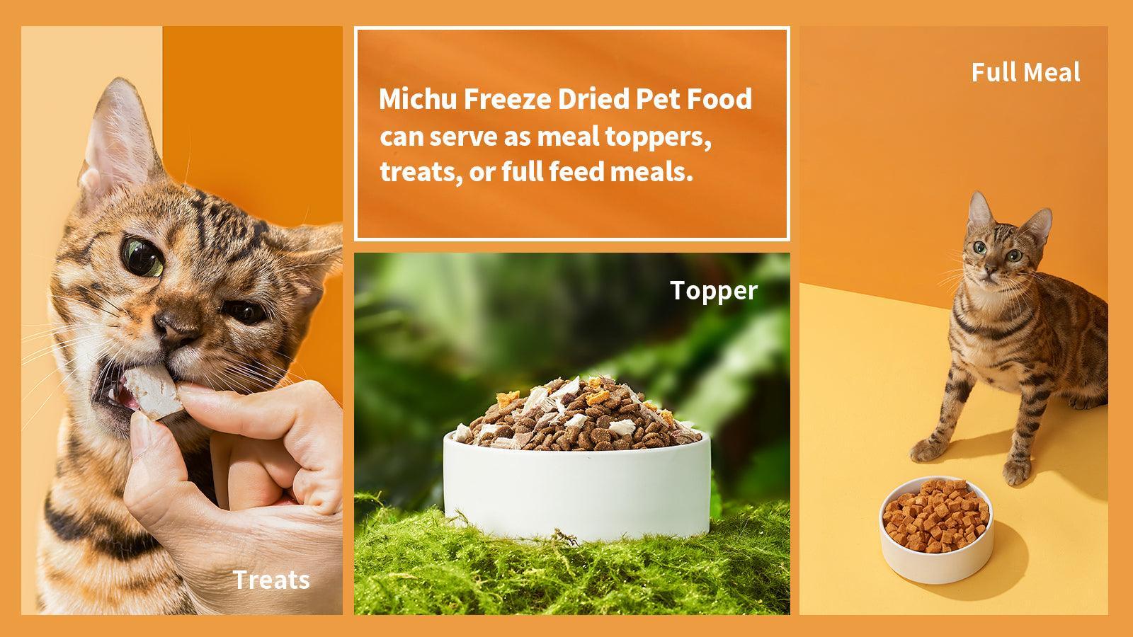 Michu Freeze-Dried Raw Pet Food Dog & Cat Treat 150g - Made in Australia - Image 10