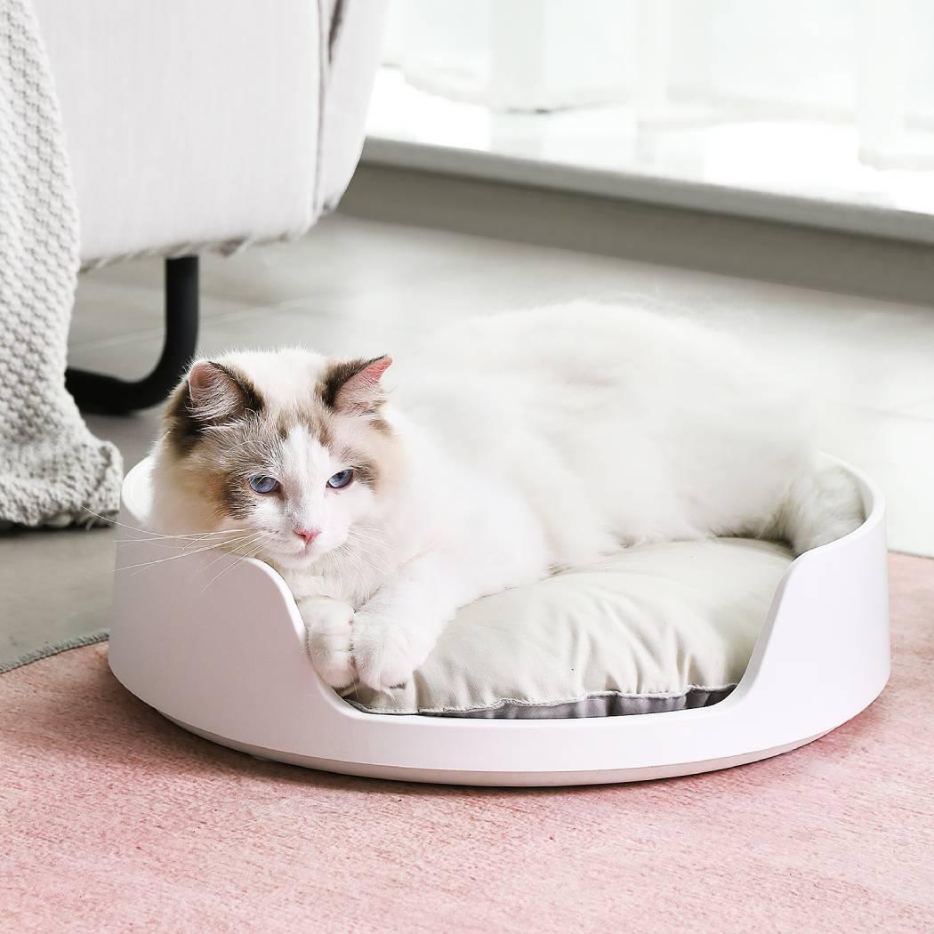 Michu Castle Cat Litter Box Round Cushion- Soft and Cozy - Image 5