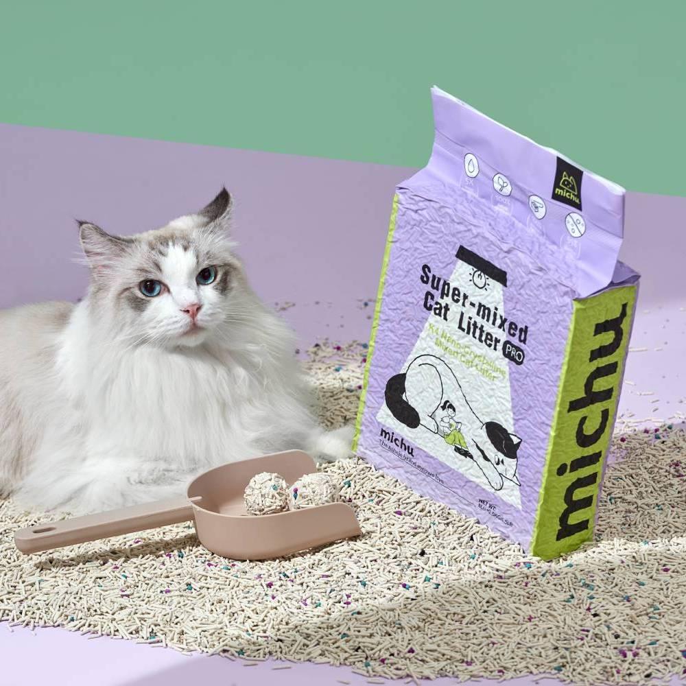 Michu Premium Mixed Tofu Cat Litter Pro Gen2 6L- Superb in Flushable, Eco-Friendly & Odour-Control - Image 8